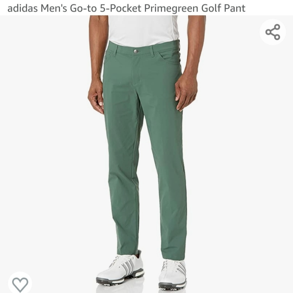 Adidas Men's Go To 5 Pocket Primegreen Golf Pant